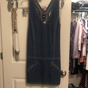 Silver tab Jean dress